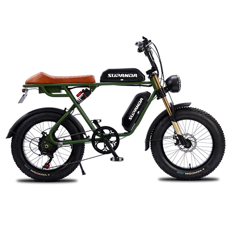Sepeda Motor Listrik Bermotor Ganda